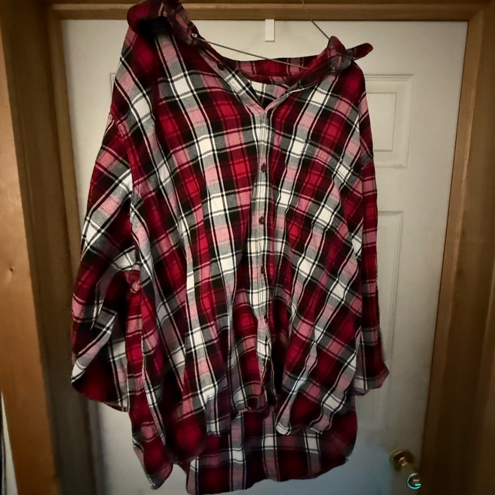3XL men’s flannel
